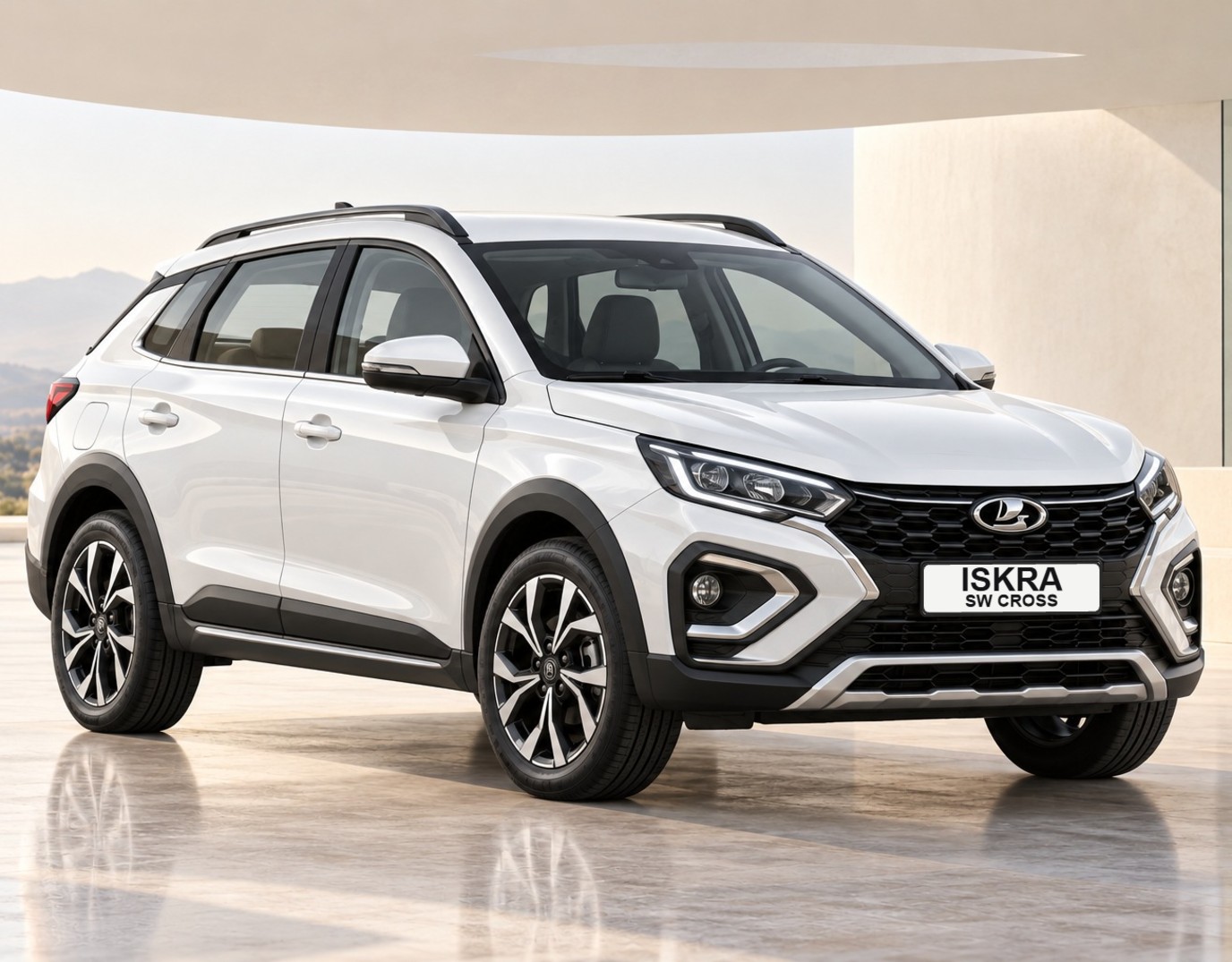 LADA Iskra SW Cross в светлом шоуруме