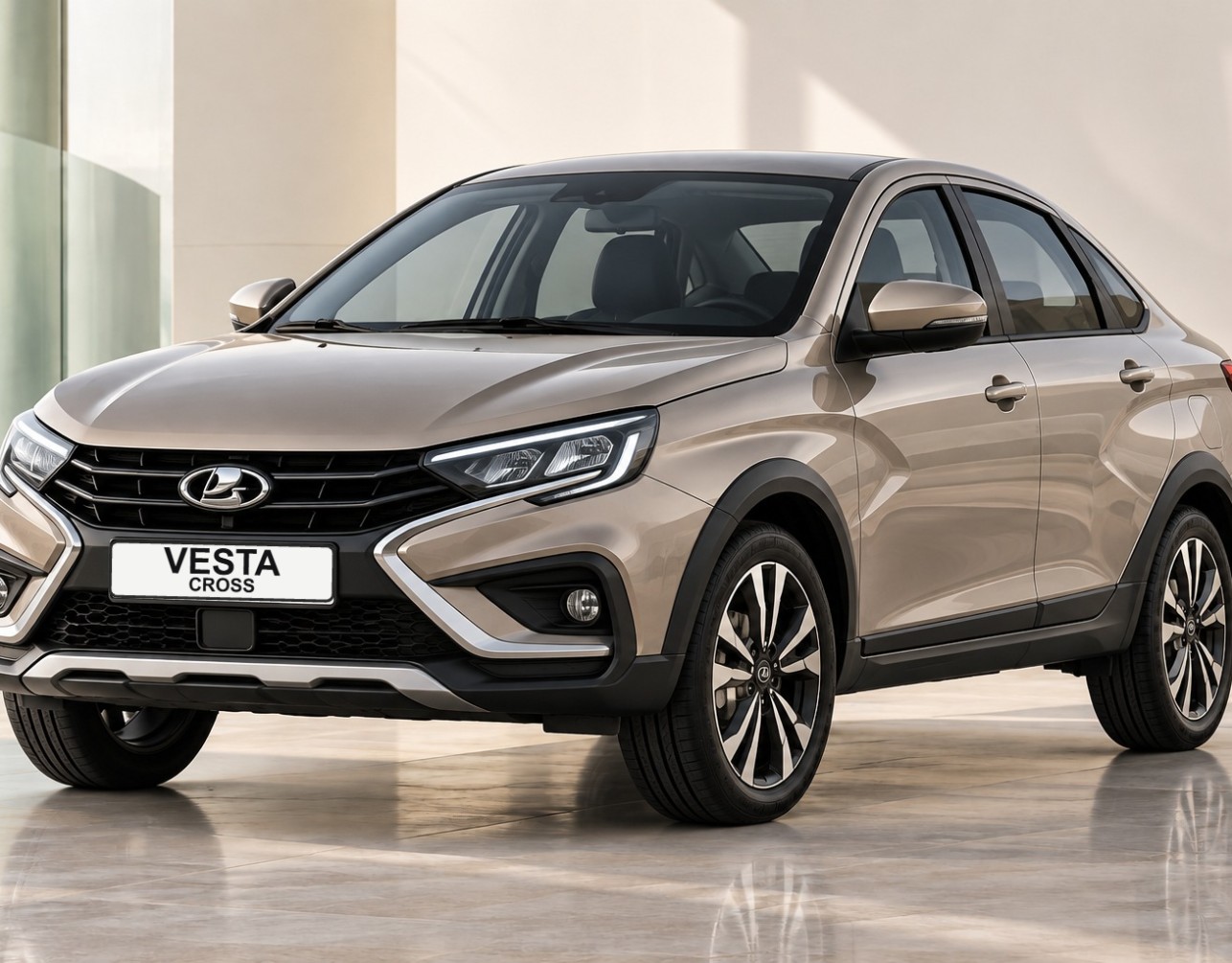 LADA Vesta Cross в светлом шоуруме